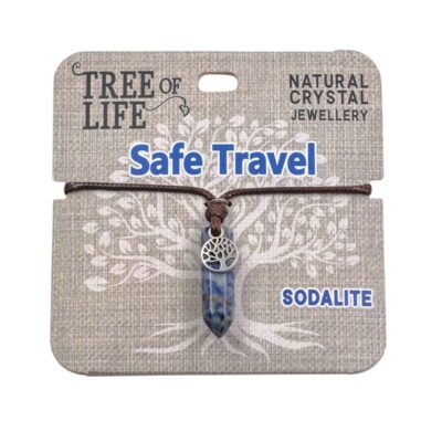 Safe Travel Sodalite Necklace