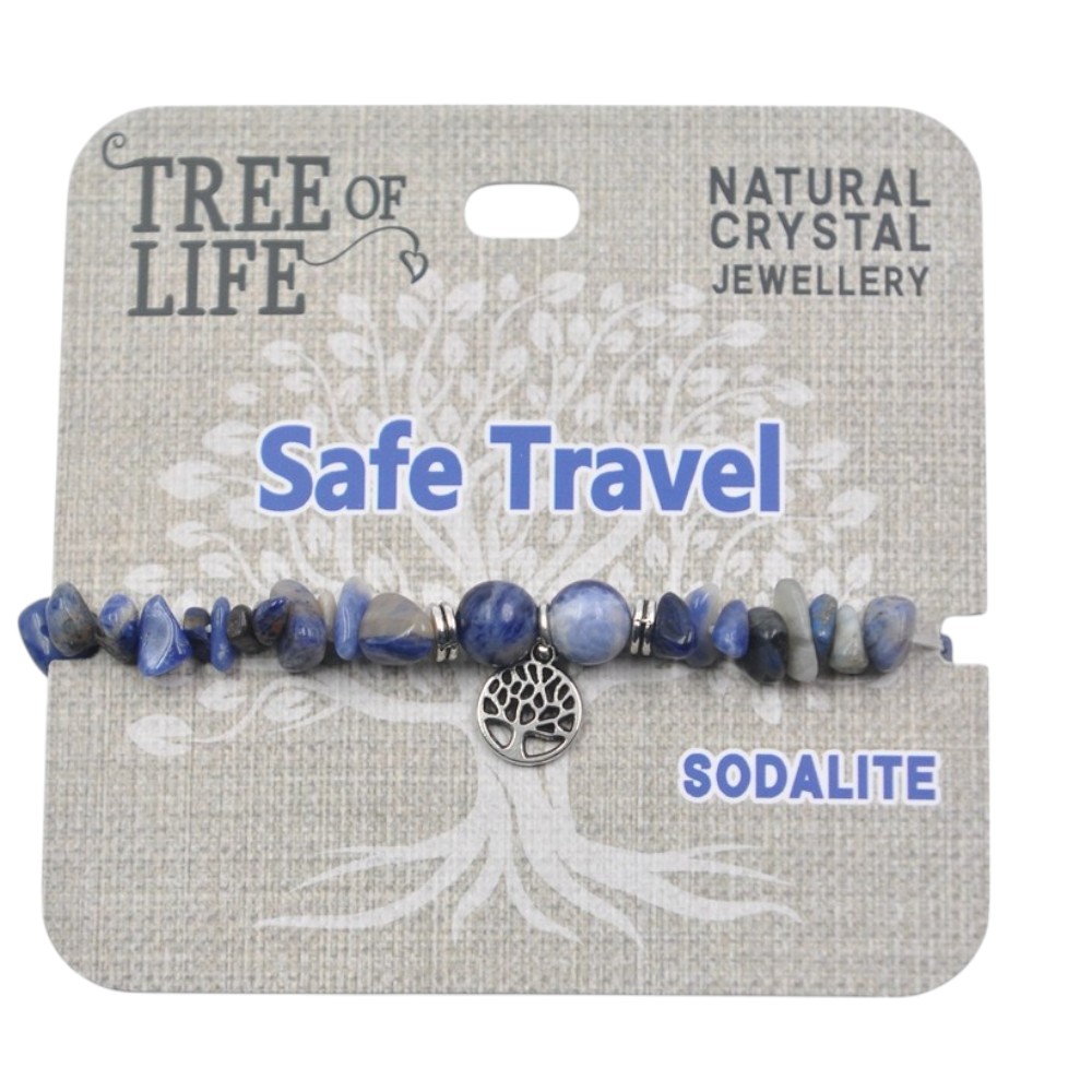 Safe Travel Sodalite Bracelet