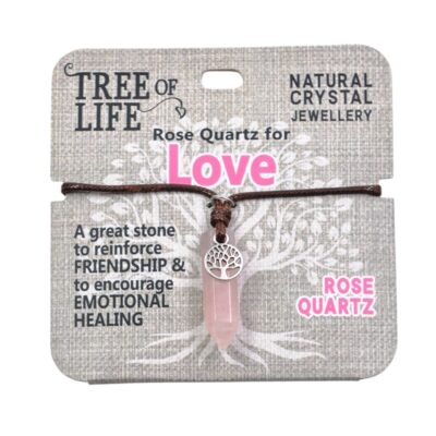 Love Rose Quartz Necklace