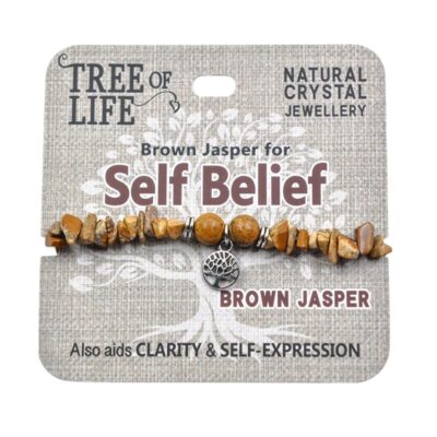 Self Belief Brown Jasper Bracelet