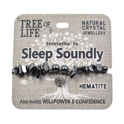 Sleep Soundly Hematite Bracelet