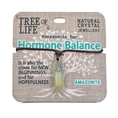 Hormone Balance Amazonite Necklace