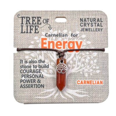 Energy Carnelian Necklace