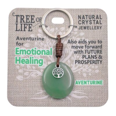 Emotional Healing Aventurine Keyring