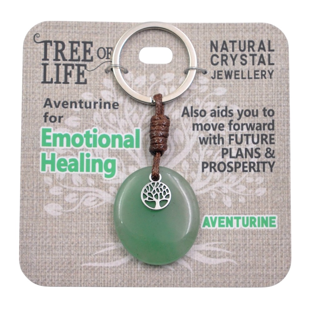 Emotional Healing Aventurine Keyring