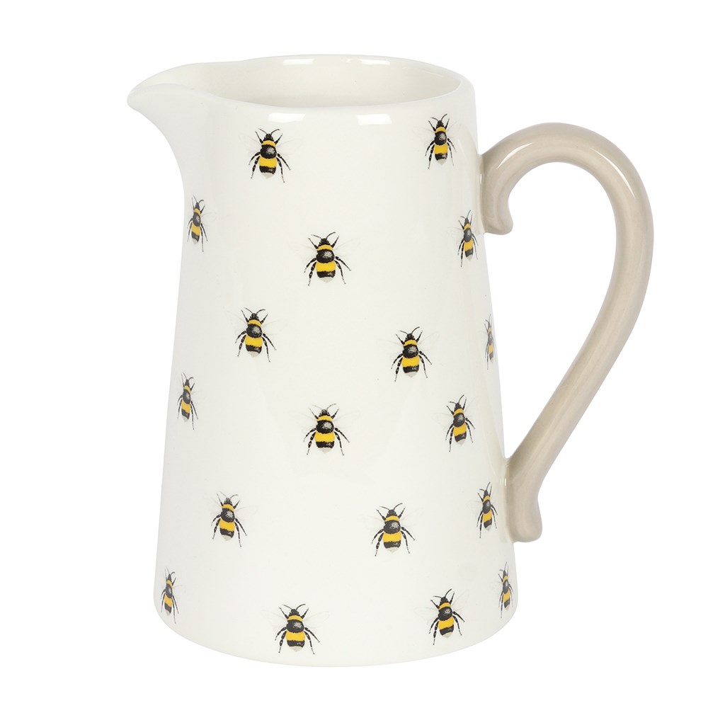 SECOND Bee Ceramic Flower Jug