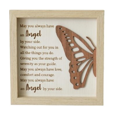 Angel Butterfly Plaque SALE