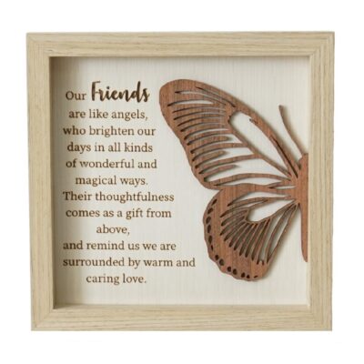 Friends Butterfly Plaque SALE