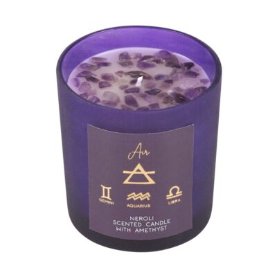 SECOND Air Element Neroli Crystal Chip Candle