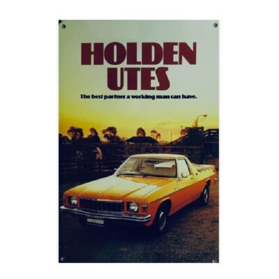 Holden Utes Metal Wall Art