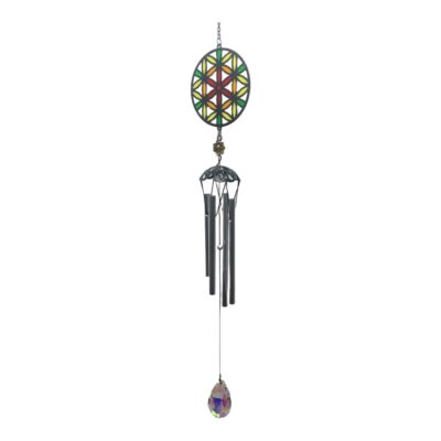 Flower Of Life Wind Chime 25"