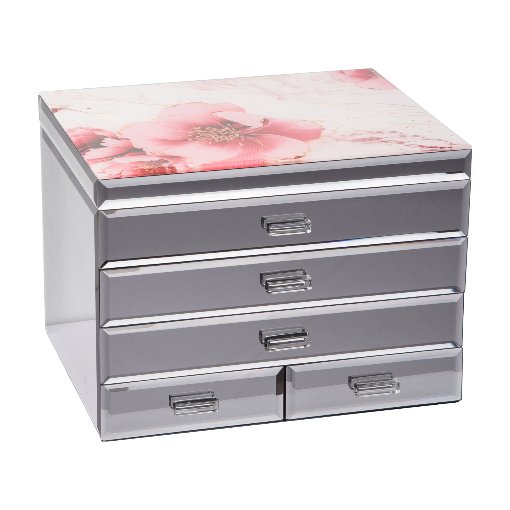 Peony Flowers Extra Large Jewellery Box