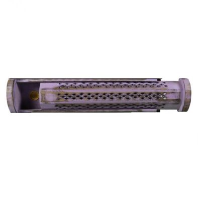 Jali Sliding Purple Box Incense Burner