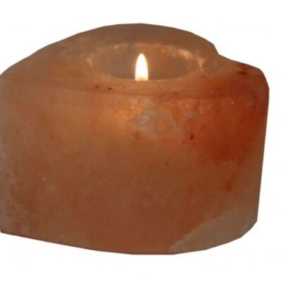 Himalayan Salt Tealight Holder - Heart