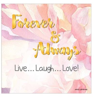 Forever & Always Enlightened Wishes LED Block