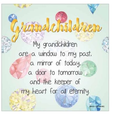 Grandchildren Enlightened Wishes LED Block