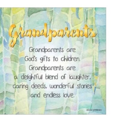 Grandparents Enlightened Wishes LED Block