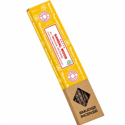 Satya Sandalwood Smudge 25gm Incense pakcet