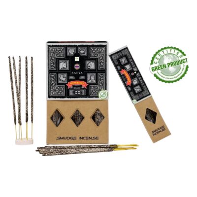 Satya Super Hit Smudge 25gm Incense box