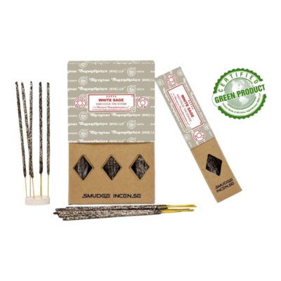 Satya White Sage Smudge 25gm Incense box