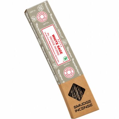 Satya White Sage Smudge 25gm Incense packet