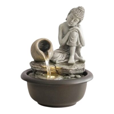 Buddha with Jug & LED