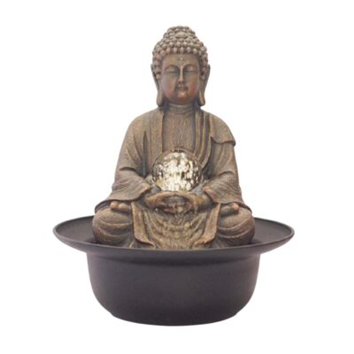 Buddha With LED Ball